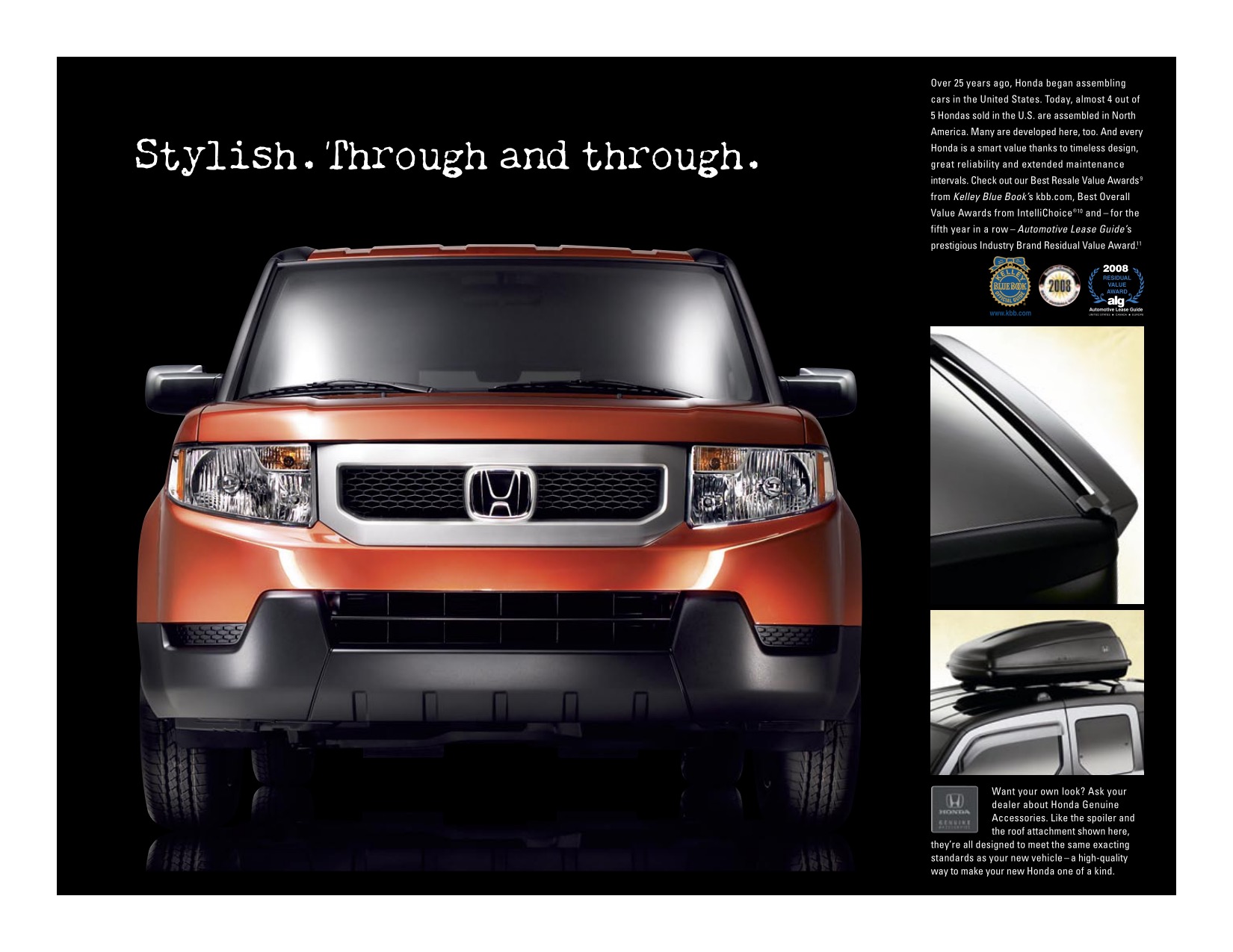 2009 Honda Element Brochure Page 5